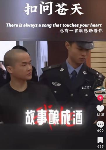 有網友上傳「張扣扣為母報仇案」，引起熱烈討論。（圖／翻攝自抖音）