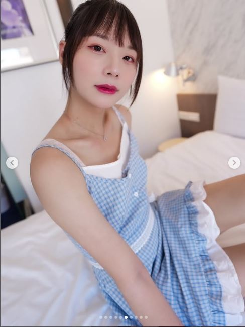 AV達人一劍浣春秋看後狂讚：「男人最了解男人，筱鈞表情超色，厲害的不得了。」（圖／翻攝自筱鈞IG）