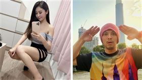 黃明志捲入謝侑芯案，引起外界熱議。（合成圖／翻攝自謝侑芯IG、黃明志臉書）