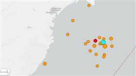 俄羅斯堪察加半島規模6.0地震。（圖／取自usgs）
