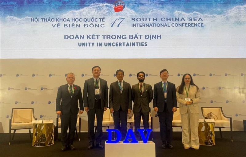 越南外交學院（Diplomatic Academy of Vietnam, DAV）主辦的第17屆南海國際會議，於2025年11月3日至4日在越南峴港舉行