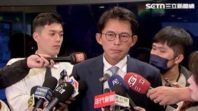 黃國昌上午出席「聯合政府的理論與實驗」論壇前受訪（圖／翻攝畫面）