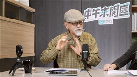 林濁水接受網路節目《中午來開匯》主持人黃光芹專訪（圖／《中午來開匯》提供）