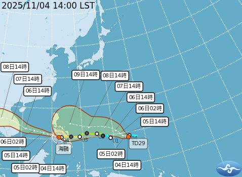 鳳凰颱風最快在今明兩天生成。（圖／氣象署）