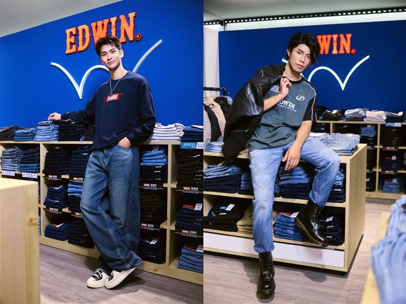 日本機能丹寧品牌EDWIN重磅回歸。（圖／EDWIN提供）