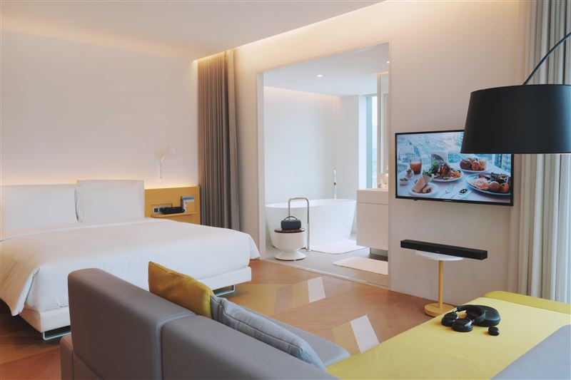 南港老爺行旅攜手Bose，打造「Bose聲影娛樂室」。（圖／飯店旅宿業者提供）