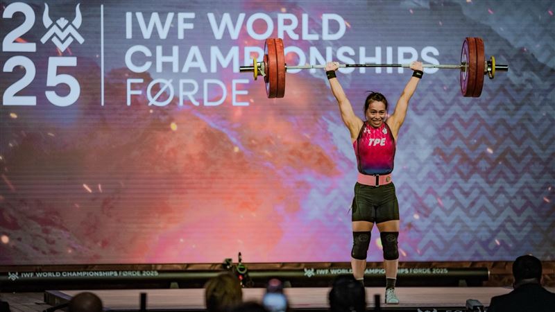 「富邦 Dream Team」舉重女神郭婞淳於2025年世界舉重錦標賽獲得2面銅牌。（圖／代表隊提供）