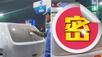 超神加油員用灰塵畫畫 全場佩服:選錯工作