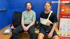 高雄,台中,嘉義,台南,台灣,俄羅斯,紙板,銀行卡,費用,移民法,乞討,募款,醫藥費,帳戶凍結,夜市,巨蛋（圖／翻攝畫面）