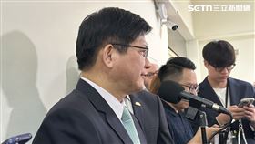 林佳龍受訪。（圖／記者詹宜庭攝影）