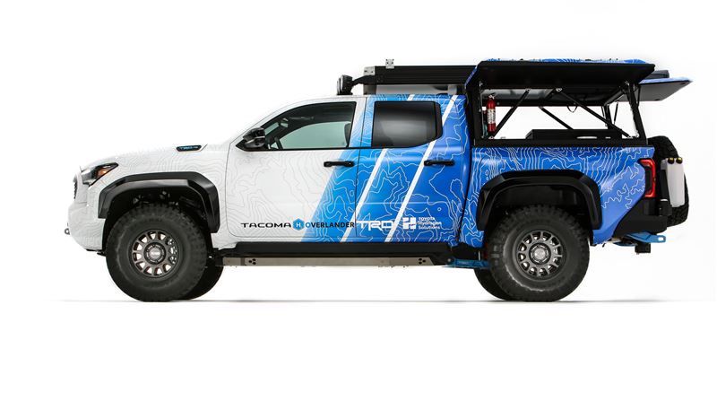 豐田H2-Overlander概念車。（圖／翻攝Toyota網站）