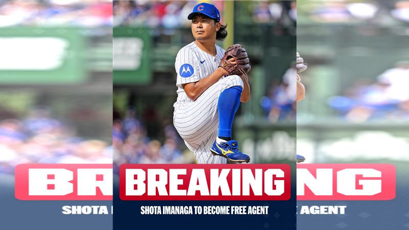 日籍投手今永昇太投入自由球員市場。（圖／翻攝自MLB推特）