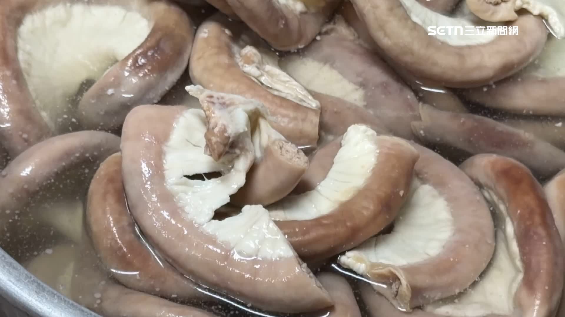 業者表示粉腸會經過多次處理清洗