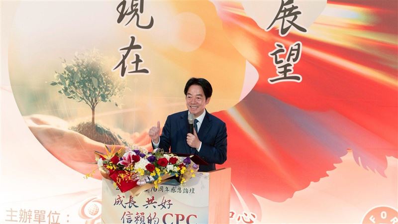 2025台灣崛起　賴清德：經濟成長贏美日中