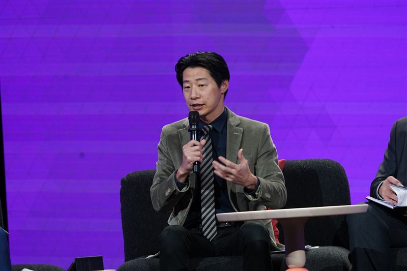 林昶佐出席國際論壇Cyber Security Nordic（圖／林昶佐提供）