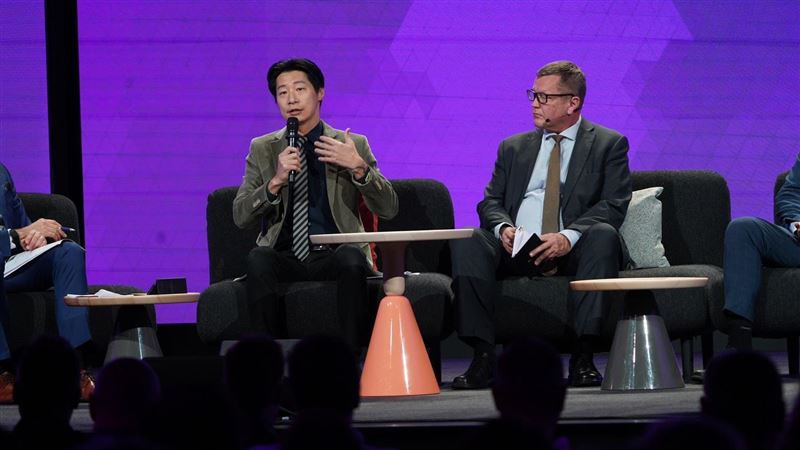 林昶佐出席國際論壇Cyber Security Nordic（圖／林昶佐提供）