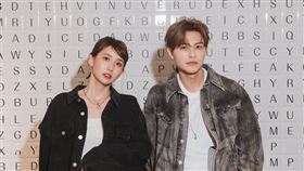 王子（邱勝翊）今年4月從美國回來後的第一個工作就是和粿粿出席內衣品牌活動。（圖／翻攝自IG @prince_pstar）