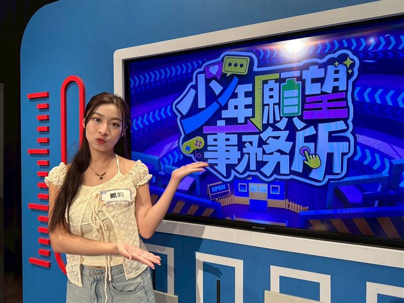 啦啦隊凱莉外型亮眼。（圖／本人提供）