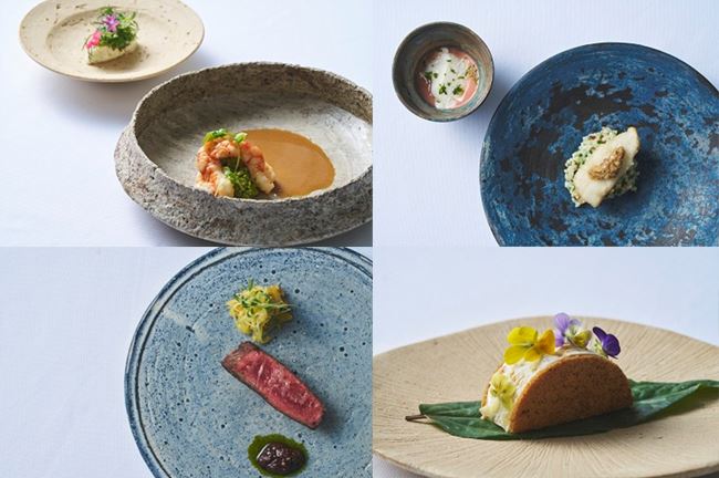 Shiroux創意餐廳顧問主廚坂本健全新頂奢規格創作料理。（圖／業者提供）