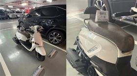 機車強佔汽車停車格！新竹巨城1舉被讚爆