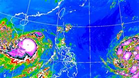 鳳凰颱風。（圖／氣象署）