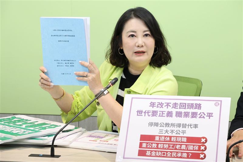 吳思瑤直呼，「週休七日月領七萬」，你支持嗎？看在市井小民眼裡是奢望，藍白政客卻說不夠要更多！（圖／翻攝自吳思瑤臉書）