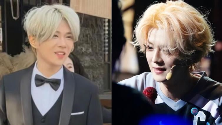 中國網紅凌達樂（左），曾以模仿鹿晗（右）走紅網路。（圖／翻攝自微博）