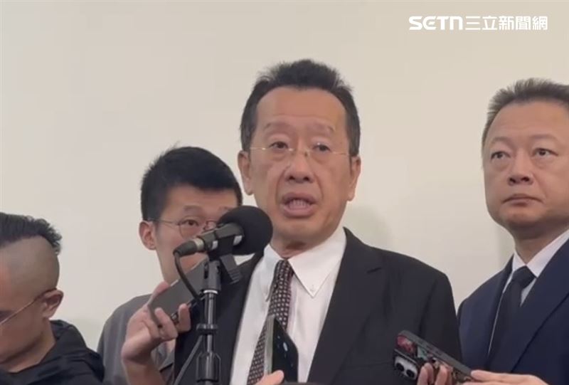 顧立雄受訪。（圖／翻攝畫面）