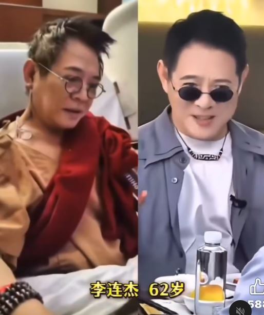 李連杰曾直言，外界說我病重，其實我很健康。（圖／翻攝自Threads）
