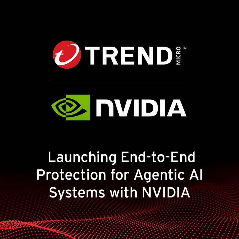 趨勢科技攜手NVIDIA推出針對代理式AI系統的端對端防護方案，從基礎架構到應用層全面延伸代理式AI資安防護，守護新世代AI工廠