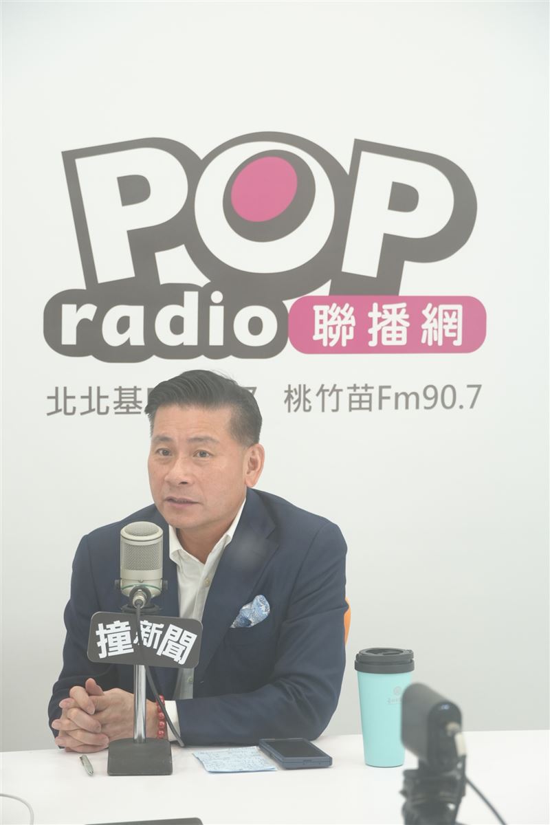 戴錫欽說，蔣萬安的唯一優勢是現任，所以不能再用形象去包裝，必須要拿出政績說服。（圖／《POP撞新聞》提供）