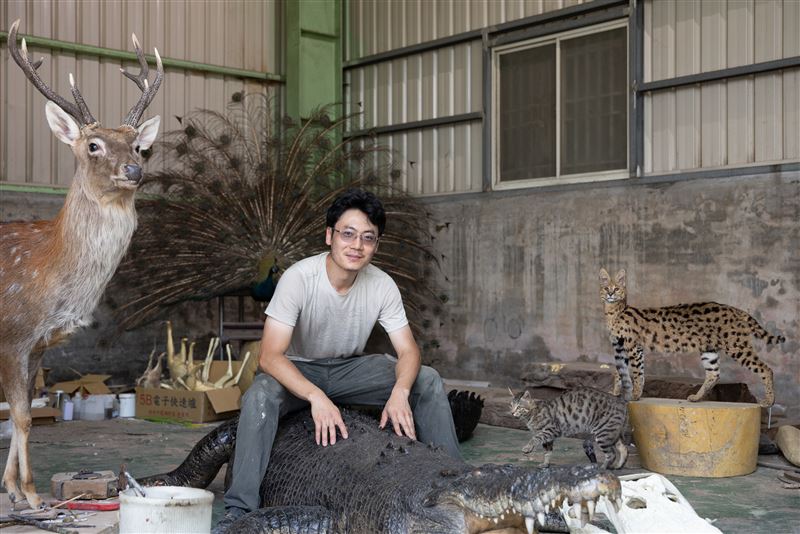 標本師黃雯杰。（圖／文化總會提供）