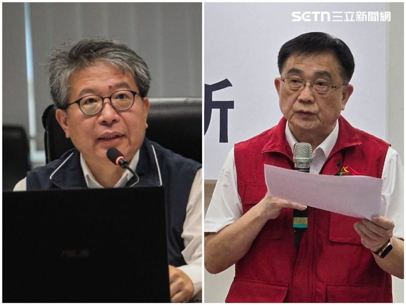 台中市環保局長陳宏益（左）及農業局長張敬昌（右），未恪守中央防疫指引遭免職處分。（圖／資料照）