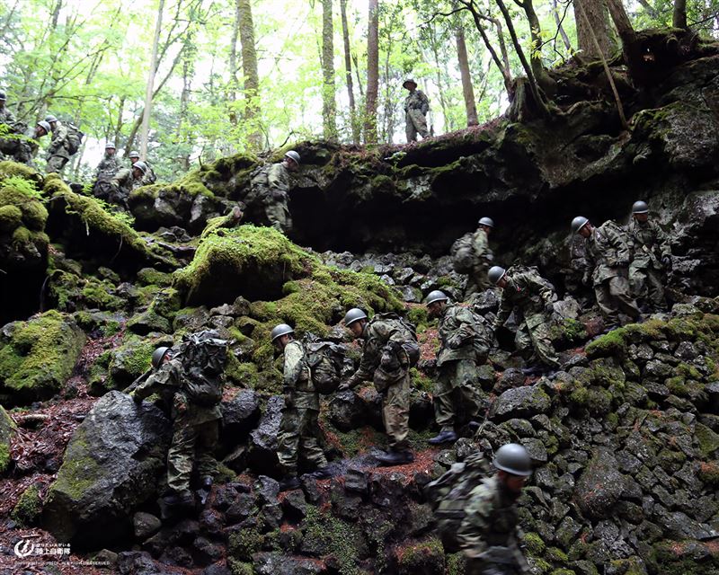 自衛隊會協助放置陷阱，但不會使用槍枝獵殺熊隻，主要的撲殺工作會交由與政府簽約的獵人執行。（圖／翻攝自日本陸上自衛隊官網）