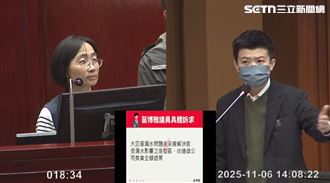 苗博雅質詢（圖／翻攝畫面）
