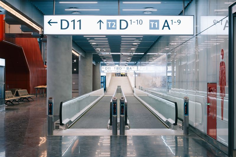 未來旅客將在第二航廈辦理報到，再經由連通道前往北登機廊廳登機。（圖／陳世凱臉書）