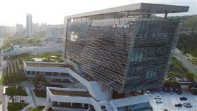 韓國東西電力有限公司的發電廠傳出坍塌事故。圖為該公司總部。（圖／翻攝自臉書）