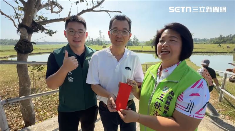 南投縣議員王秋淑找台南市議員李宗翰幫忙，農業局破例收留。（圖／翻攝畫面）