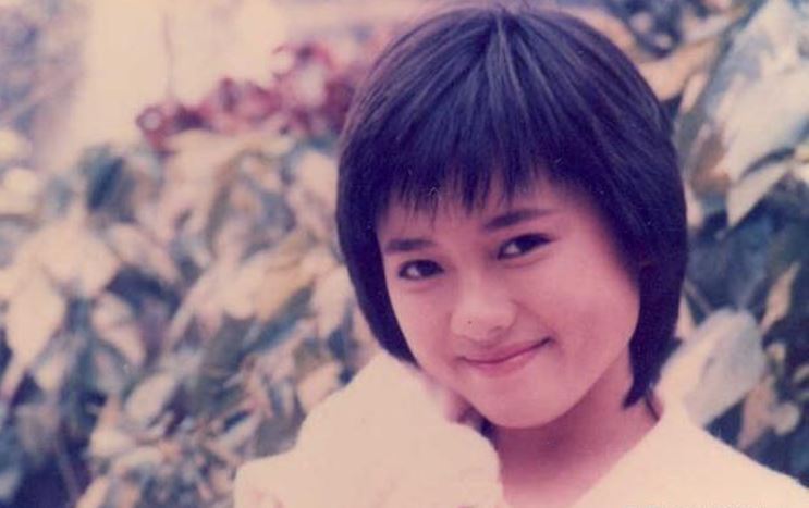 李麗珍清新甜美的「學生妹」形象。（圖／翻攝自微博）