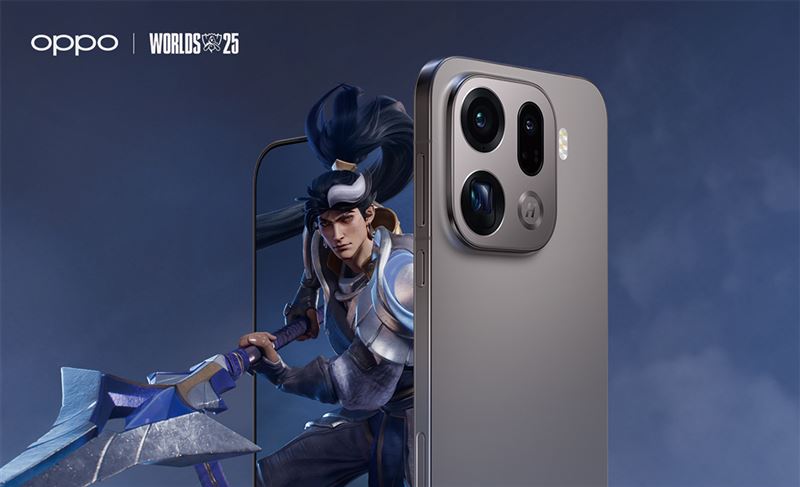 OPPO憑藉強大效能與影像實力，成為2025英雄聯盟全球總決賽「賽場影像官方用機」