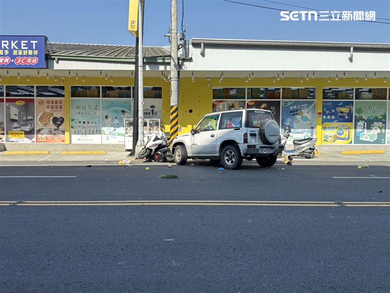 警方將進一步調查釐清車禍原因。（圖／翻攝畫面）