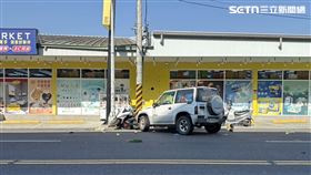 嘉義,竹崎,台3線,車禍,休旅車,死亡（圖／翻攝畫面）