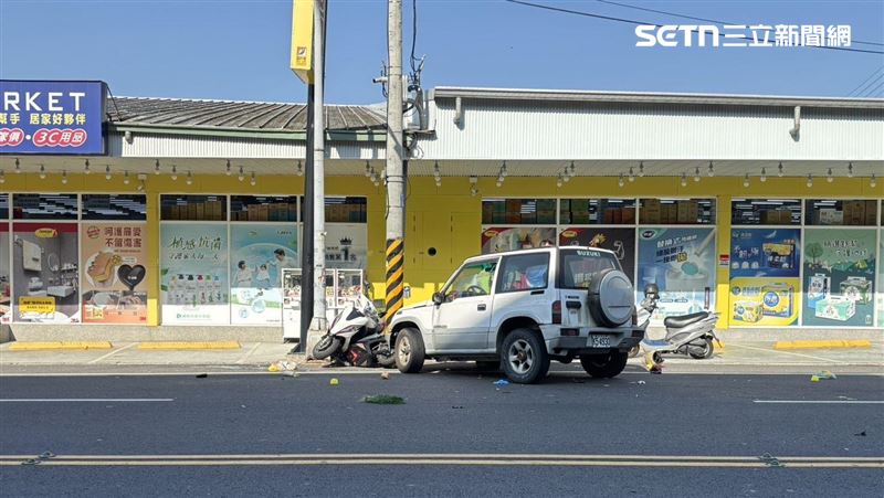 女騎士換車道「捲休旅車底」後輪輾腹斷魂