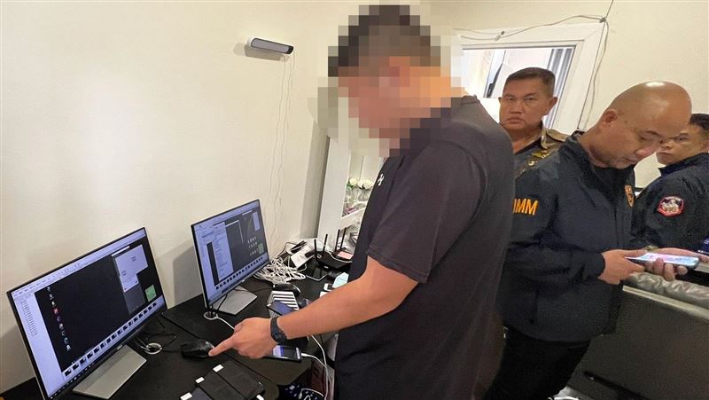 新/泰警破獲賭博網!主嫌是32歲台籍男