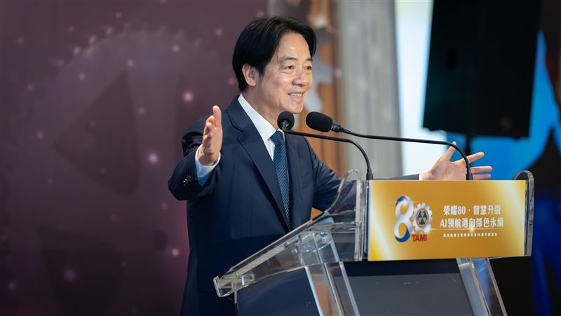 籲機械業挺國防　賴清德：報國的機會來了