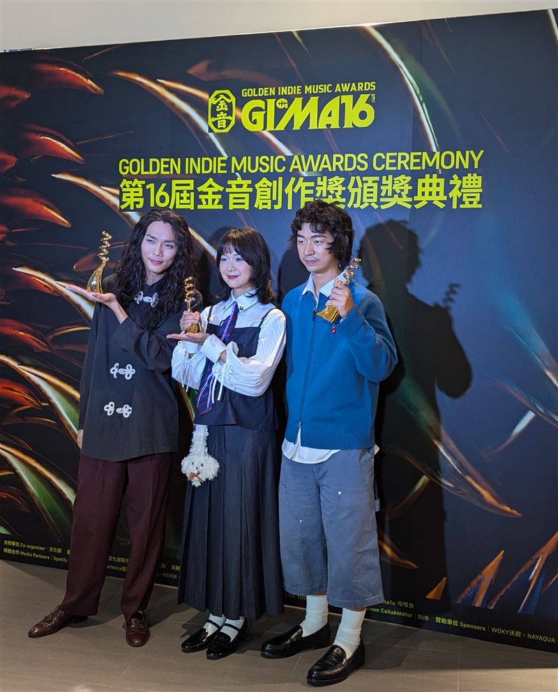 「百合花樂團」抱回金音獎2項大獎。（圖／金音創作獎提供）