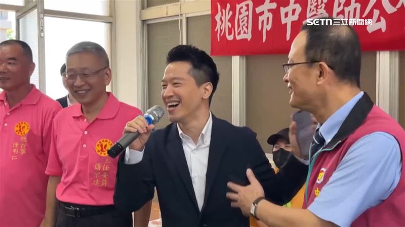 傳出民進黨黨中央有意徵召何志偉（左3）參選2026桃園市長選舉