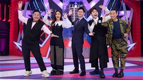 許效舜（左起）、Sandy、視網膜、黃豪平、浩子。（圖／公視台語台提供）