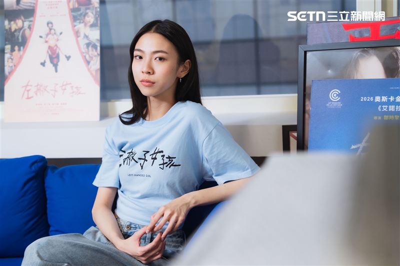 馬士媛演出《左撇子女孩》後，確立演員路。（圖／記者趙于瑩攝影）