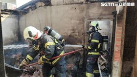 高雄,高雄市,田寮區,火警,平房,火勢,原因,瓦房,老翁,死者,兒子,死亡（圖／翻攝畫面）